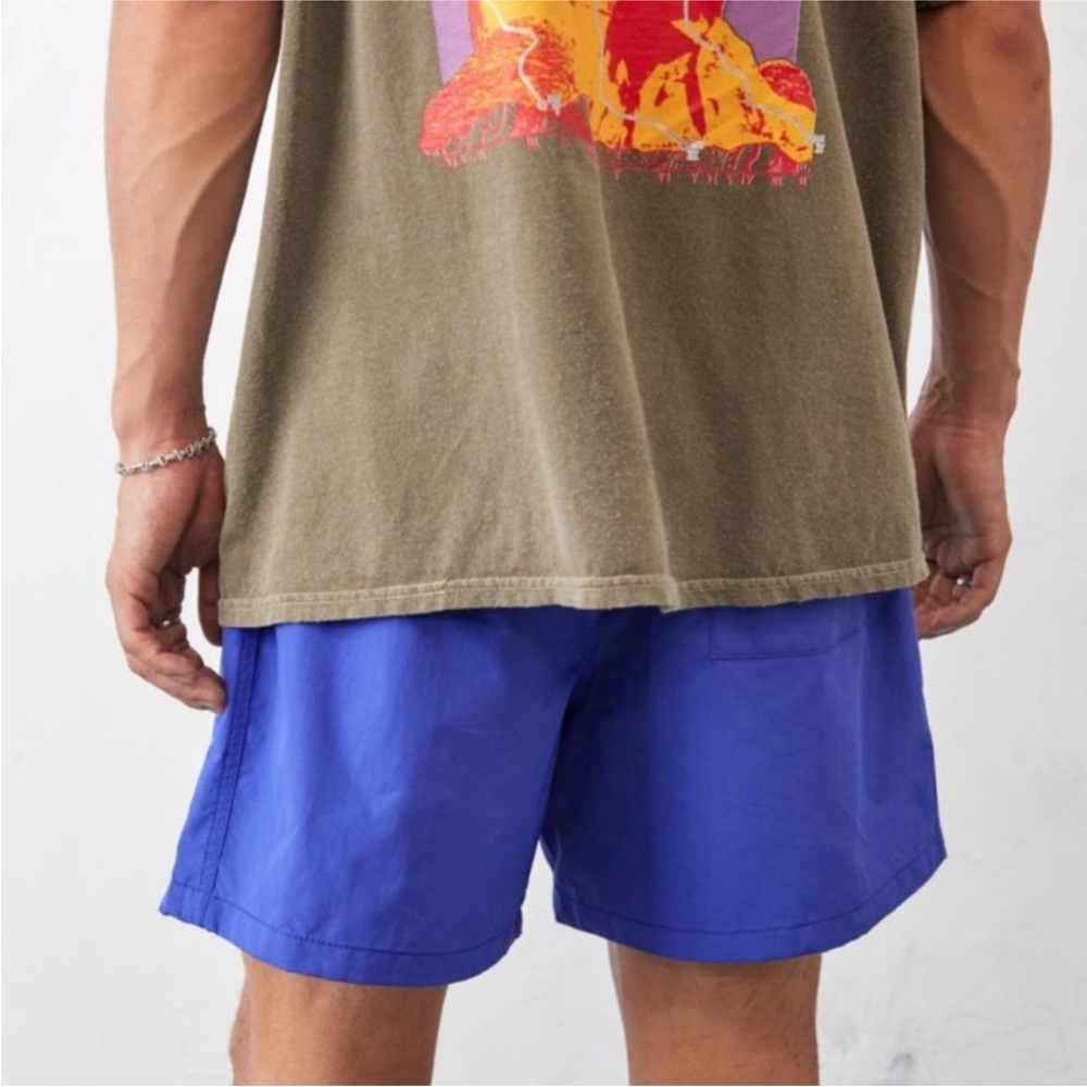 Standard Cloth Urban Outfitters Oliver Nylon Short 5" Blue - Picture 10 of 10